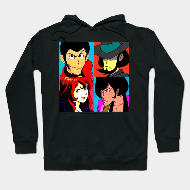 Lupin the warhol Hoodie by ursulalopez